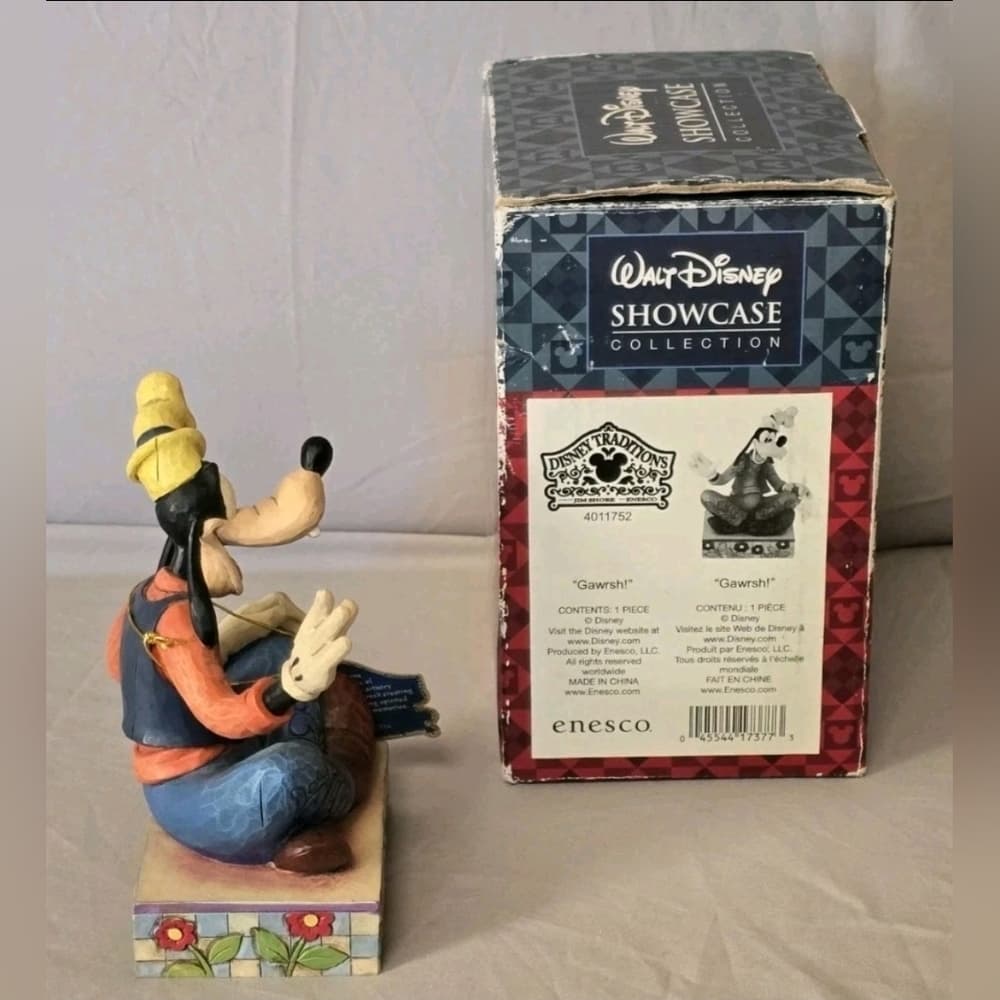 Disney Traditions Jim Shore Enesco “Gawrsh!" Goofy Figurine - Thumbnail 4