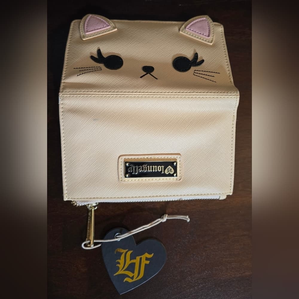 Loungefly ❤️ Logo Cat Face Wallet - Thumbnail 3