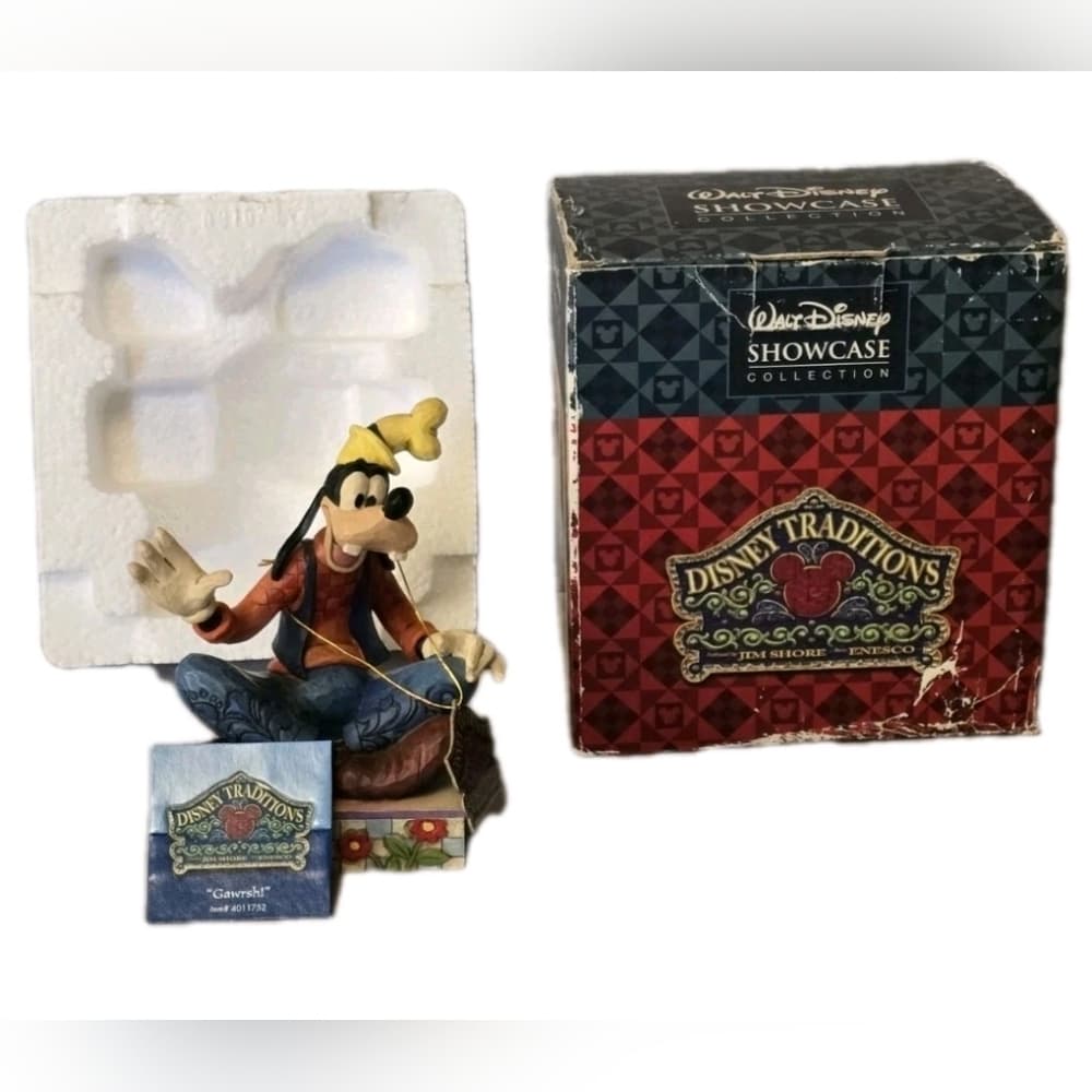 Disney Traditions Jim Shore Enesco “Gawrsh!" Goofy Figurine
