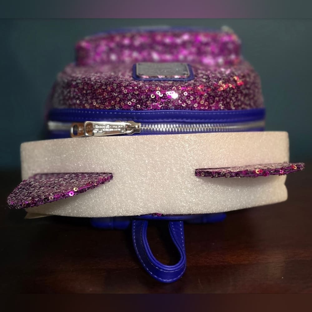 Loungefly Disney Parks Paris 30th Anniversary Sequin Backpack - Thumbnail 9