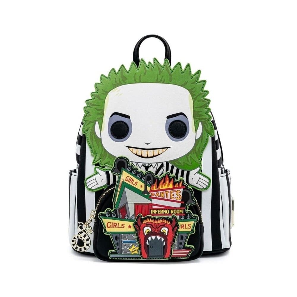Loungefly Beetlejuice Dantes Inferno Backpack - Thumbnail 11