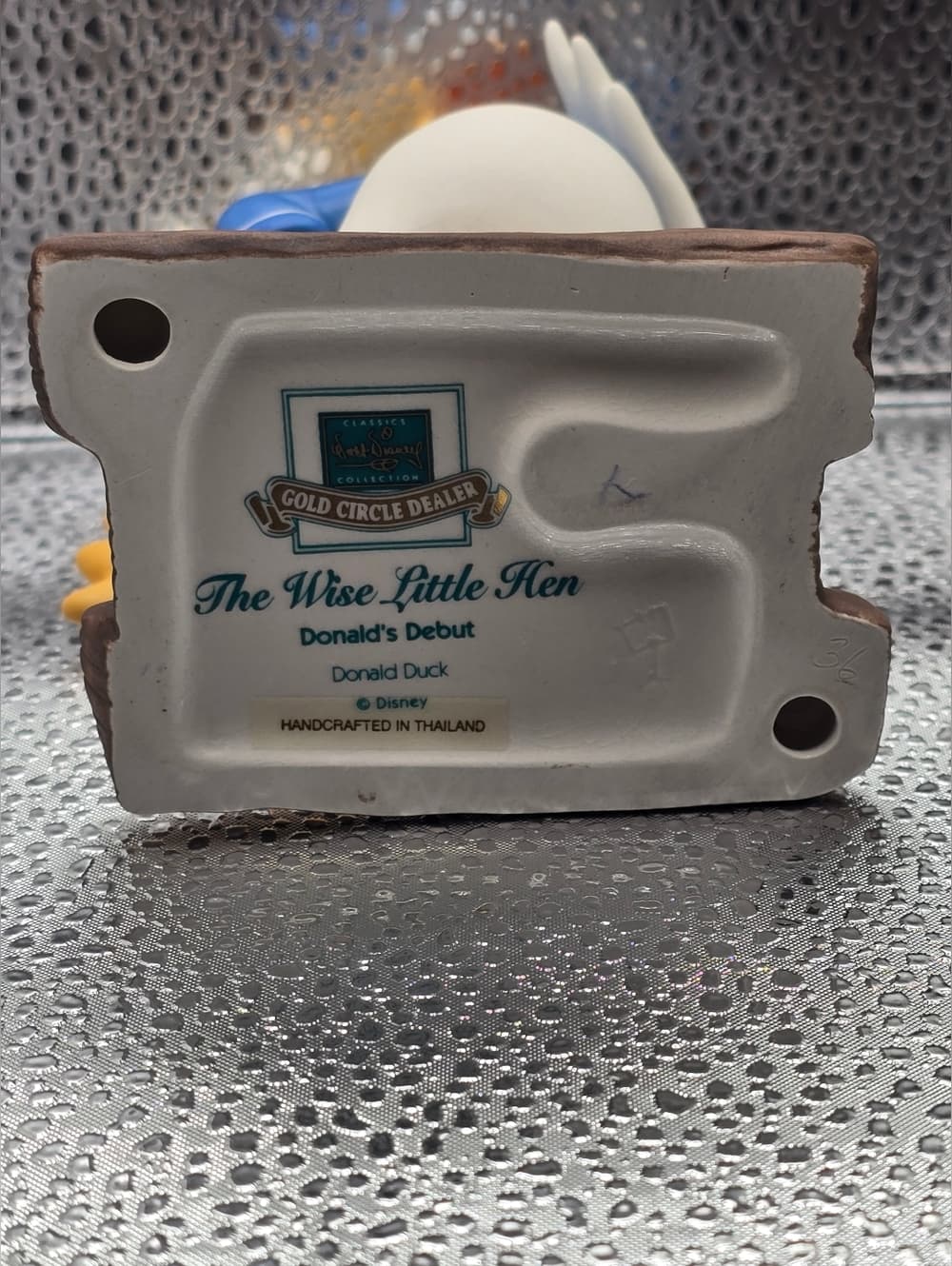 WDCC Walt Disney's Donald's Debut in The Wise Little Hen Donald Duck w/COA & Box - Thumbnail 14