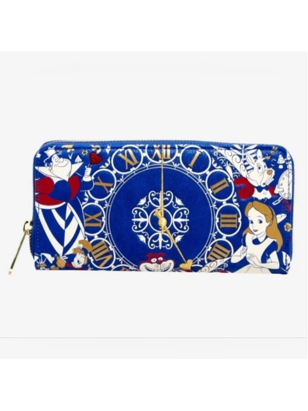 Rare Loungefly ❤️ Logo Disney Alice In Wonderland Clock Wallet - Thumbnail 5