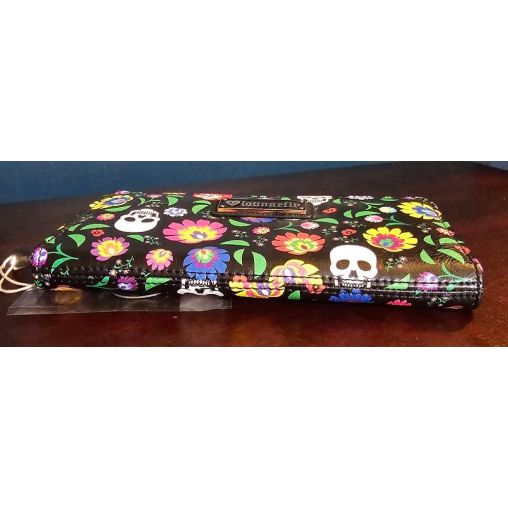 Rare Loungefly ❤️ Logo Skull Wallet - Thumbnail 2
