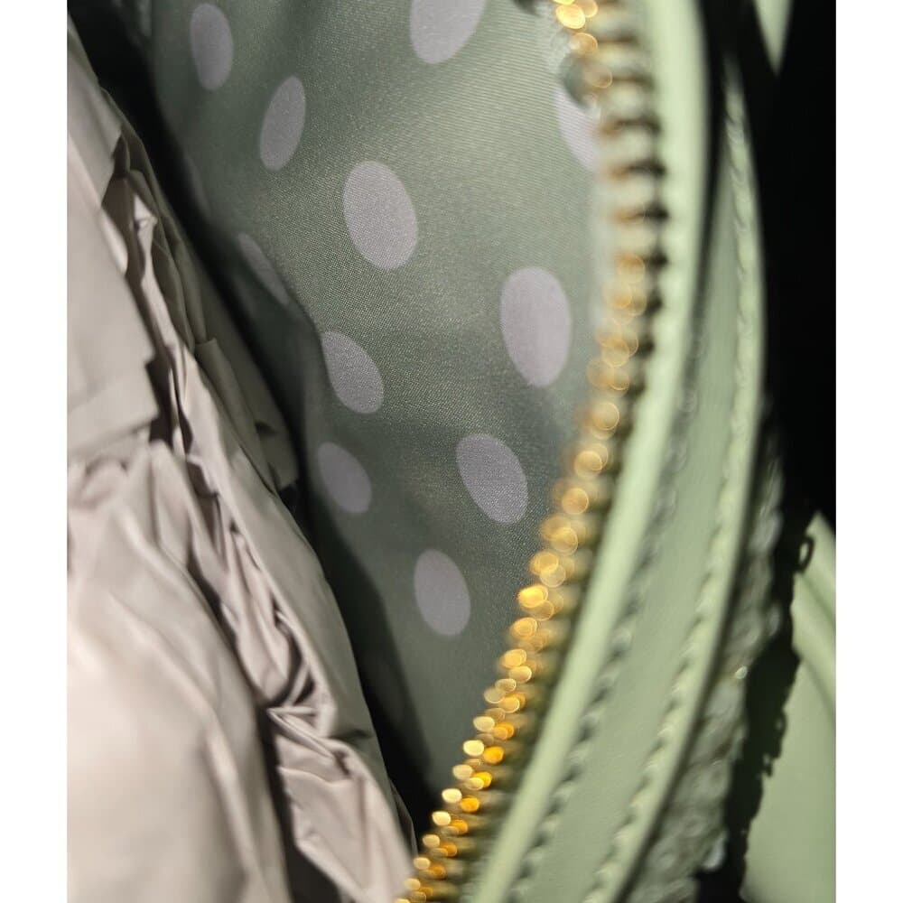 Loungefly Disney Parks Minnie Mouse Sequined Mint Backpack & Ears - Thumbnail 7