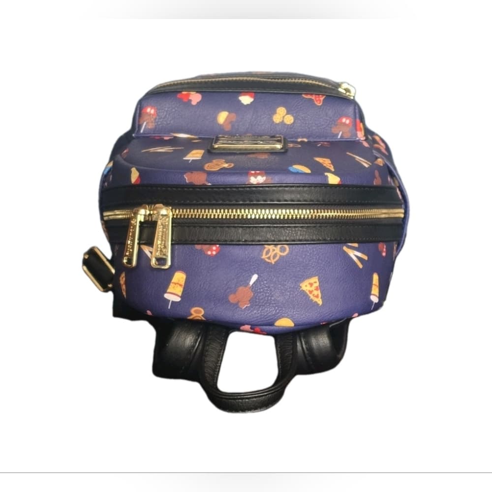Loungefly OG Disney Parks Limited Release Food Icons Snacks Mini Backpack RARE - Thumbnail 4