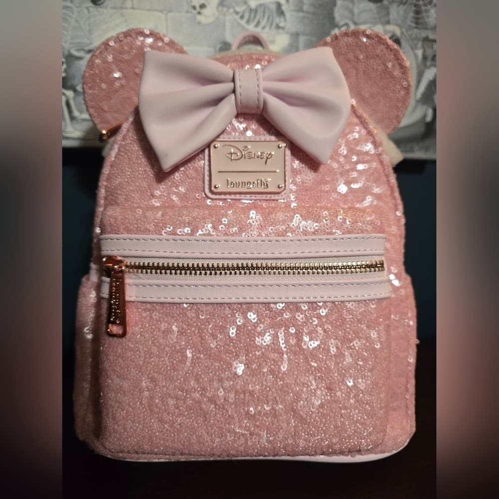 Loungefly Disney Cotton Candy Sequin Backpack - Thumbnail 2