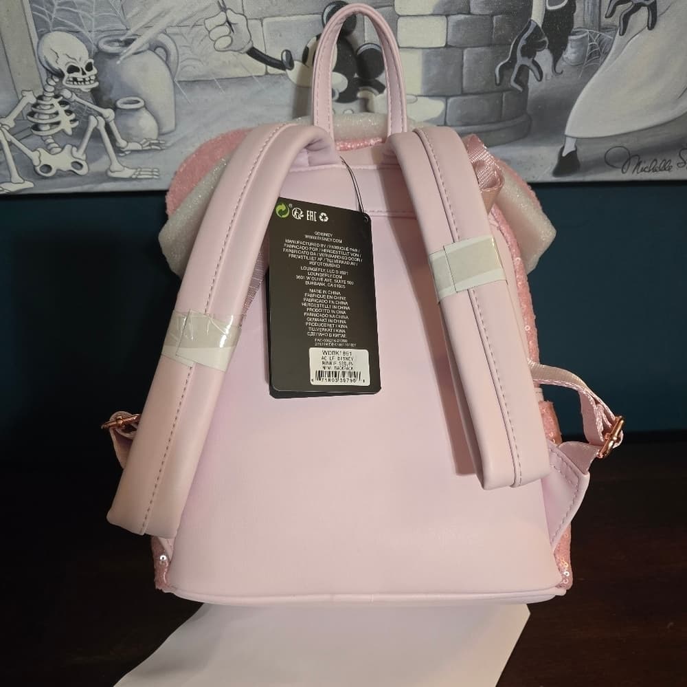 Loungefly Disney Cotton Candy Sequin Backpack - Thumbnail 5