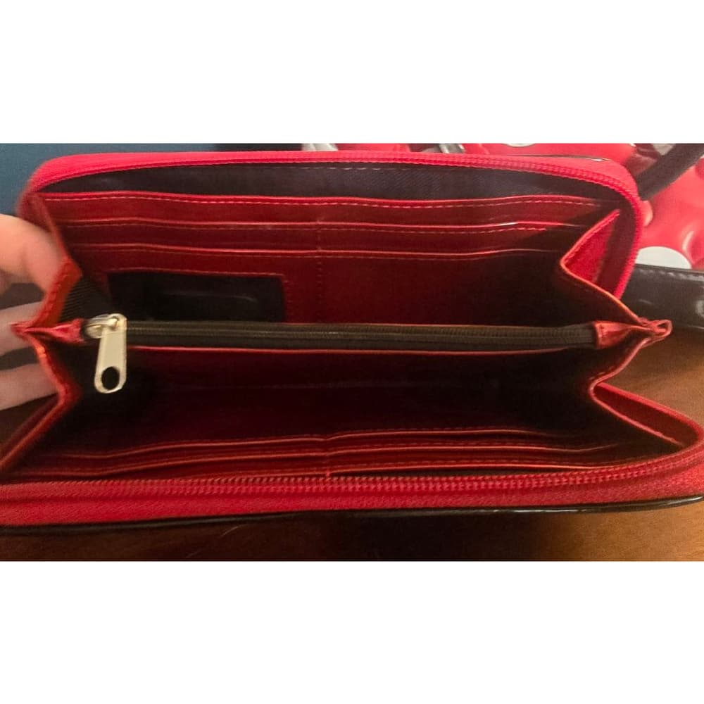 Loungefly ❤️ Logo Disney Minnie Mouse Dome Bag with Matching Wallet - Thumbnail 2