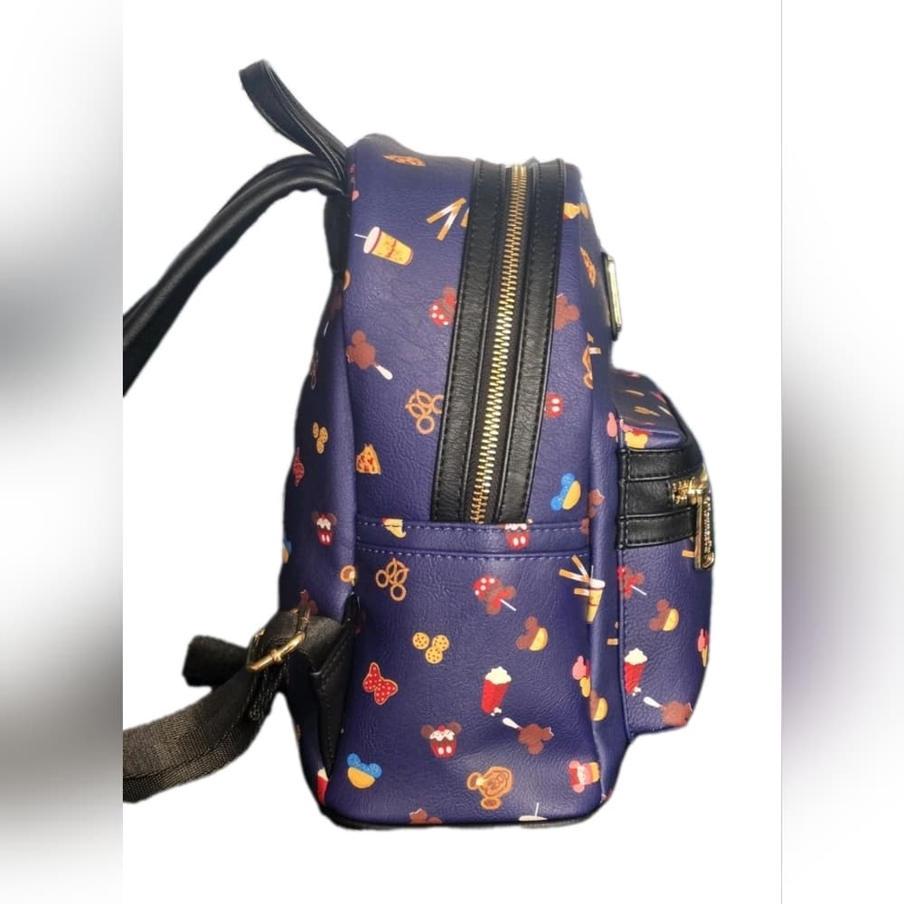 Loungefly OG Disney Parks Limited Release Food Icons Snacks Mini Backpack RARE - Thumbnail 3