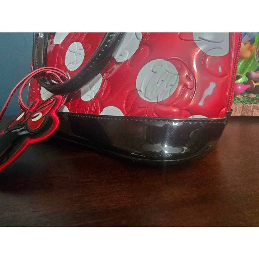 Loungefly ❤️ Logo Disney Minnie Mouse Dome Bag with Matching Wallet - Thumbnail 3