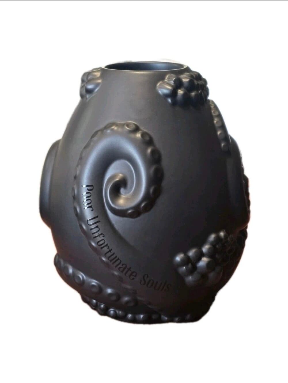 Disney Parks Villains Ursula "Poor Unfortunate Souls" Black Tentacle Vase - Thumbnail 8