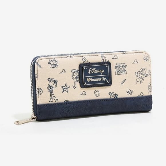Loungefly Disney Pixar Toy Story Doodle Zip Wallet - Thumbnail 9