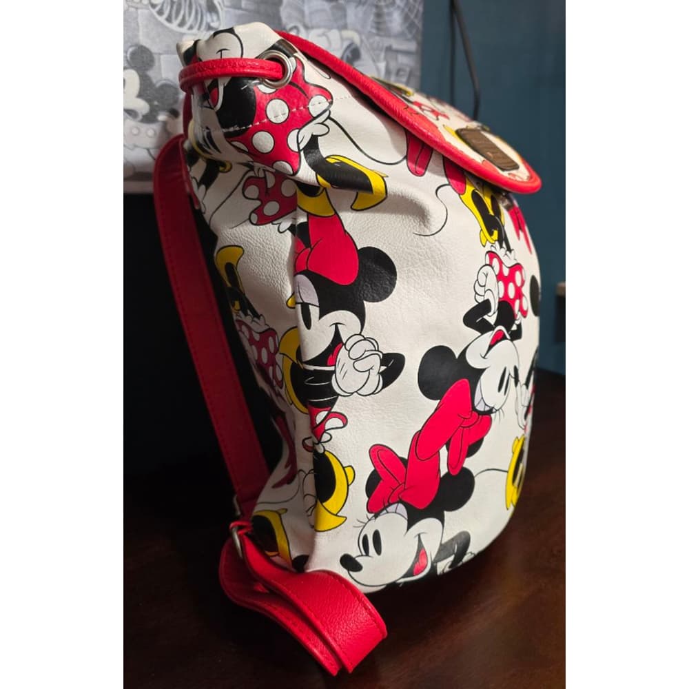 Loungefly ❤️ Logo Disney Minnie Mouse Drawstring Backpack - Thumbnail 7