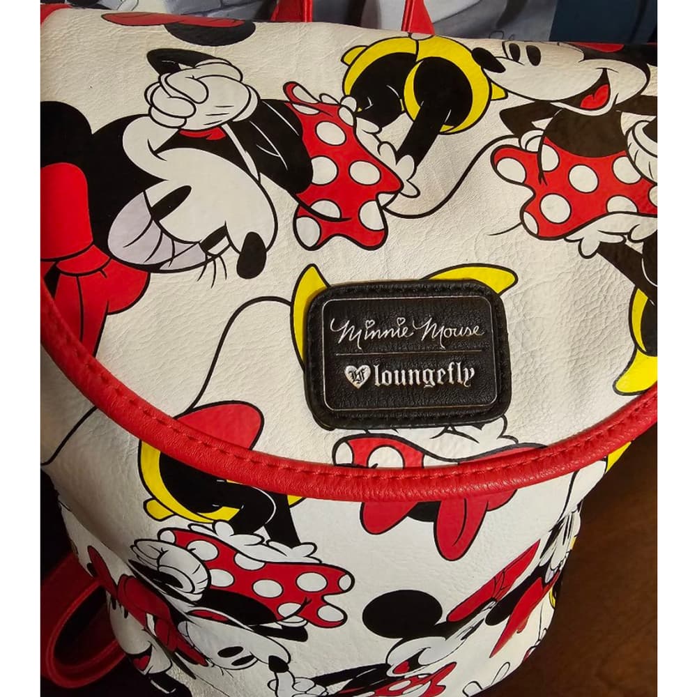 Loungefly ❤️ Logo Disney Minnie Mouse Drawstring Backpack - Thumbnail 2