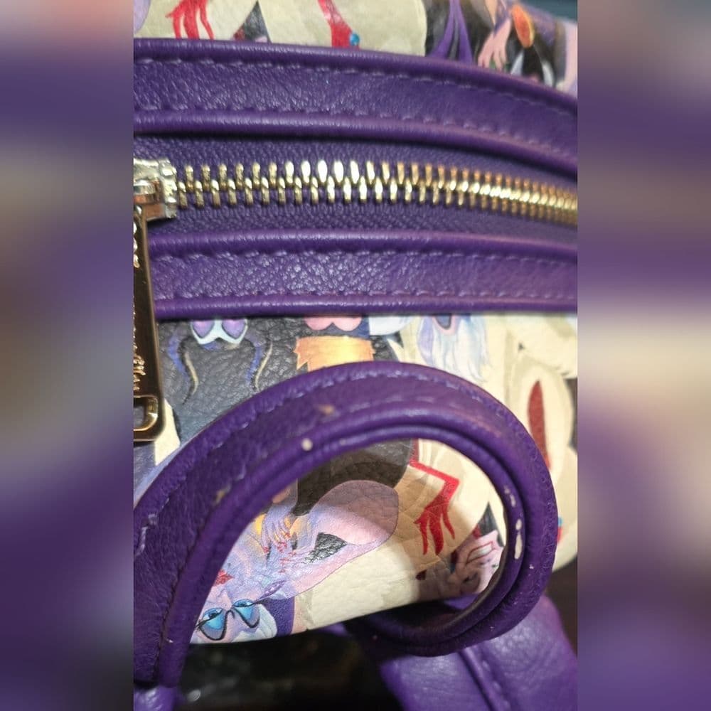Loungefly Disney Parks Pastel Villains AOP Backpack and Wallet Set - Thumbnail 10