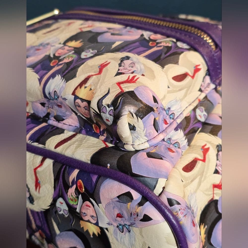 Loungefly Disney Parks Pastel Villains AOP Backpack and Wallet Set - Thumbnail 11