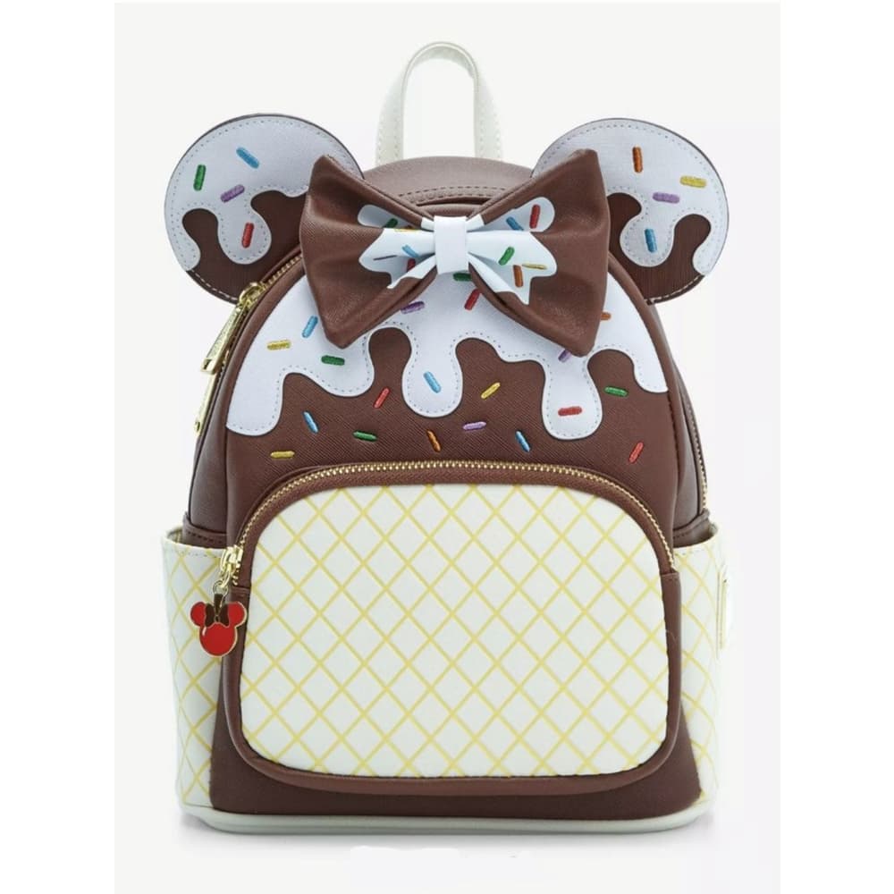 Loungefly Disney Minnie Mouse Chocolate Sundae Backpack - Thumbnail 7