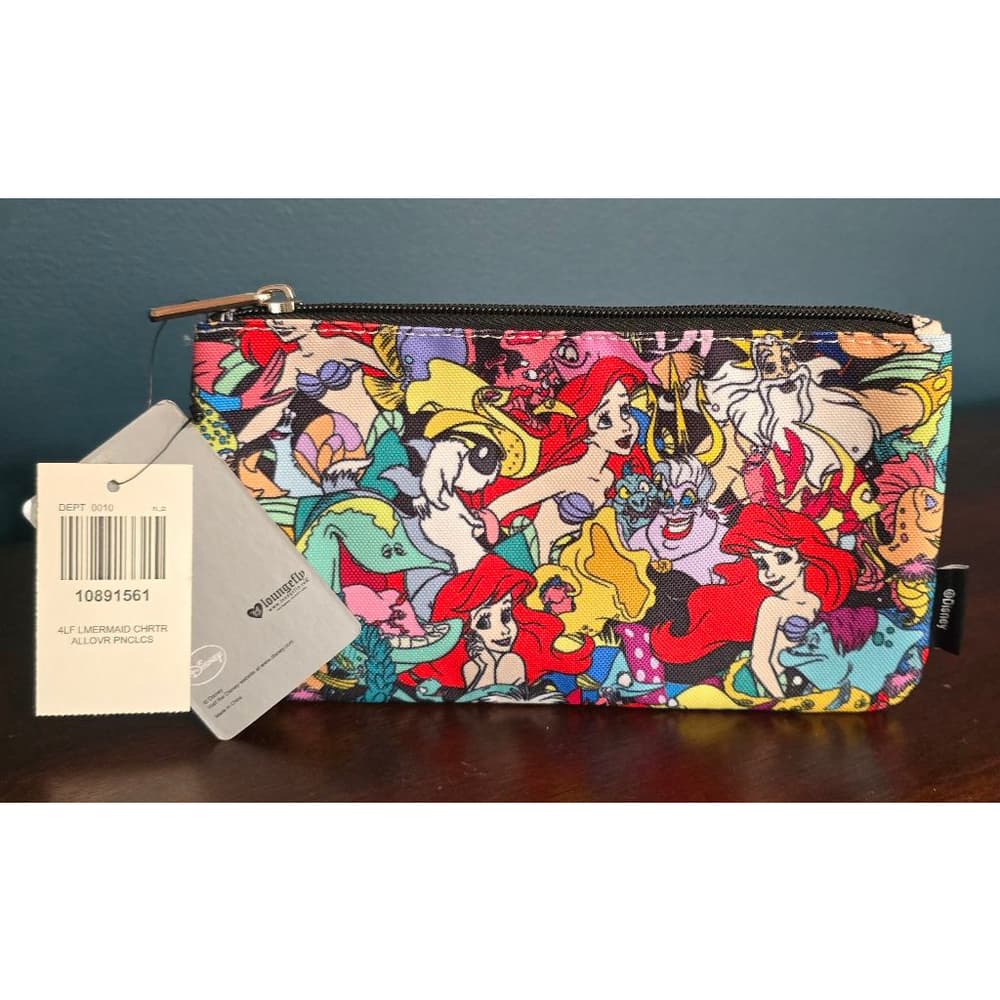Loungefly ❤️ Logo Disney The Little Mermaid Pencil Case - Thumbnail 3