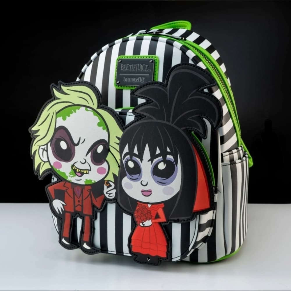 Loungefly Universal Studios Beetlejuice Lydia Wedding Backpack - Thumbnail 9