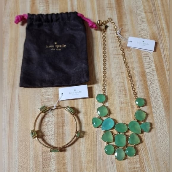 Kate Spade Vegas Jewels Beryl Necklace & Bangle - Thumbnail 6