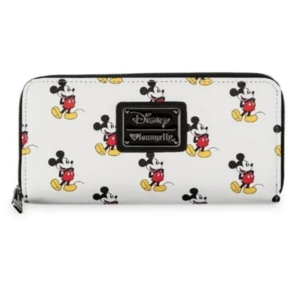 Loungefly ❤️ Logo Disney Mickey Mouse AOP Wallet - Thumbnail 5