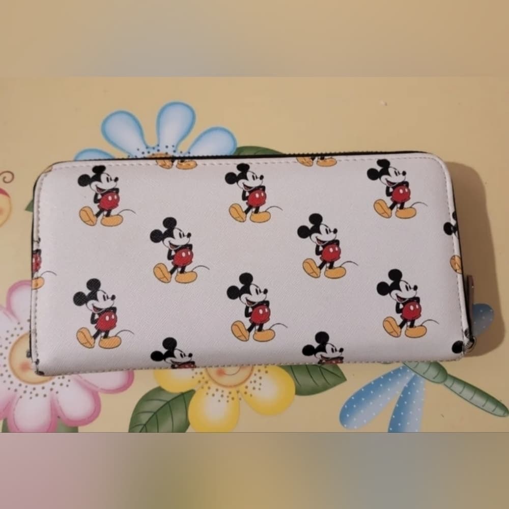 Loungefly ❤️ Logo Disney Mickey Mouse AOP Wallet - Thumbnail 2