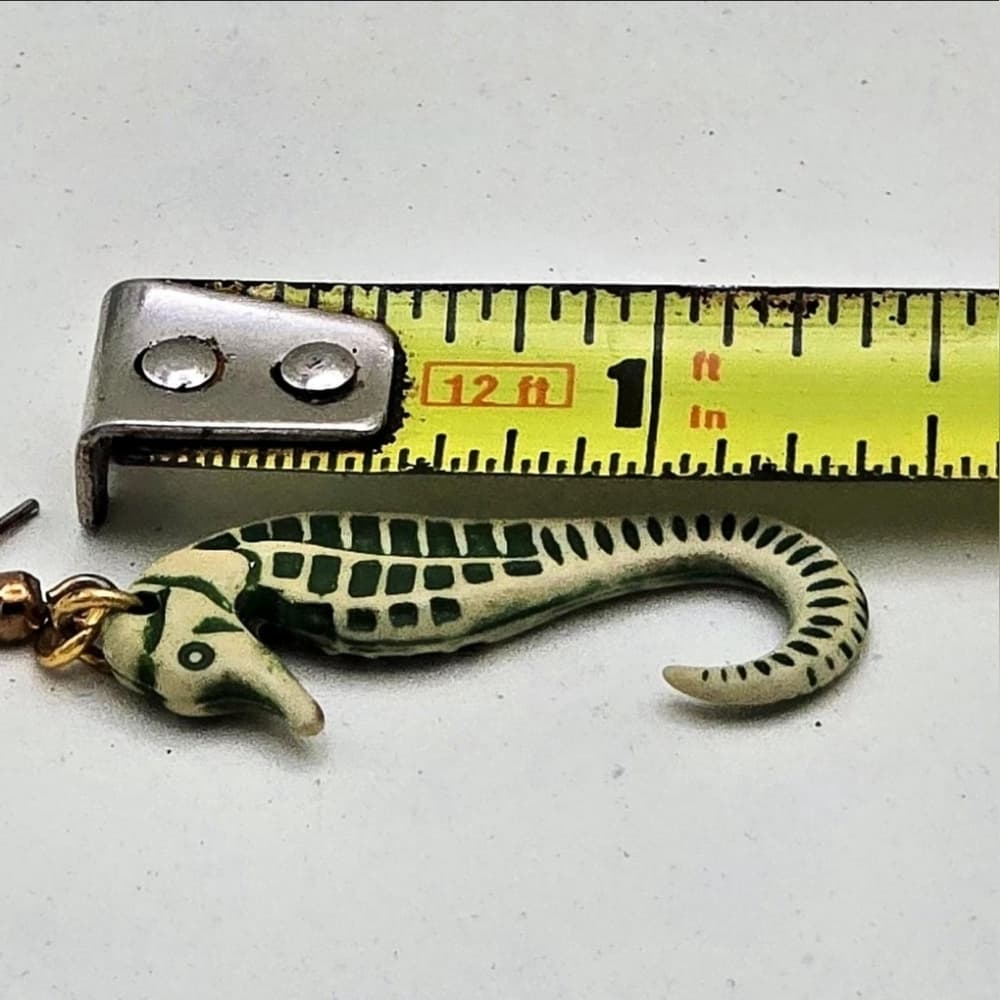 Seahorse Earrings - Thumbnail 3