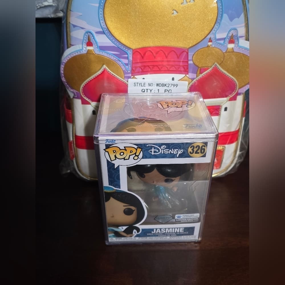Loungefly Disney Aladdin LE Backpack and Jasmine Pop! - Thumbnail 8