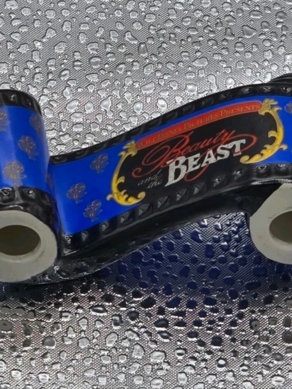 Vintage WDCC Disney Beauty and the Beast Opening Title Film Scroll Figurine - Thumbnail 2