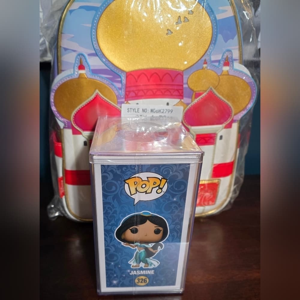 Loungefly Disney Aladdin LE Backpack and Jasmine Pop! - Thumbnail 11