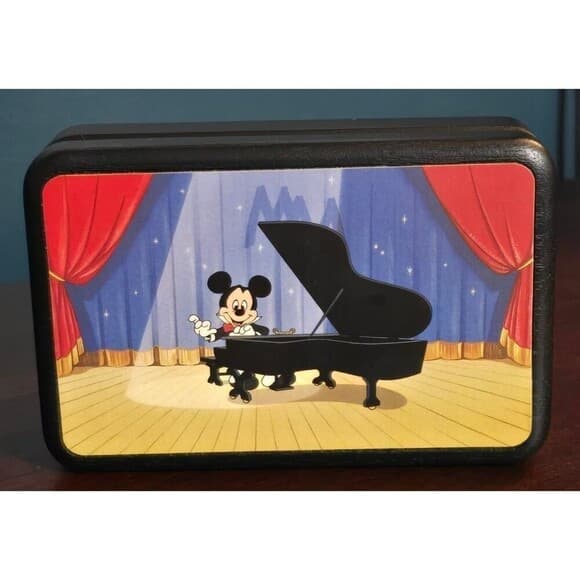 1995 Disneyana Collection Limited Edition Mickey Mouse Music Box with Bowtie - Thumbnail 11