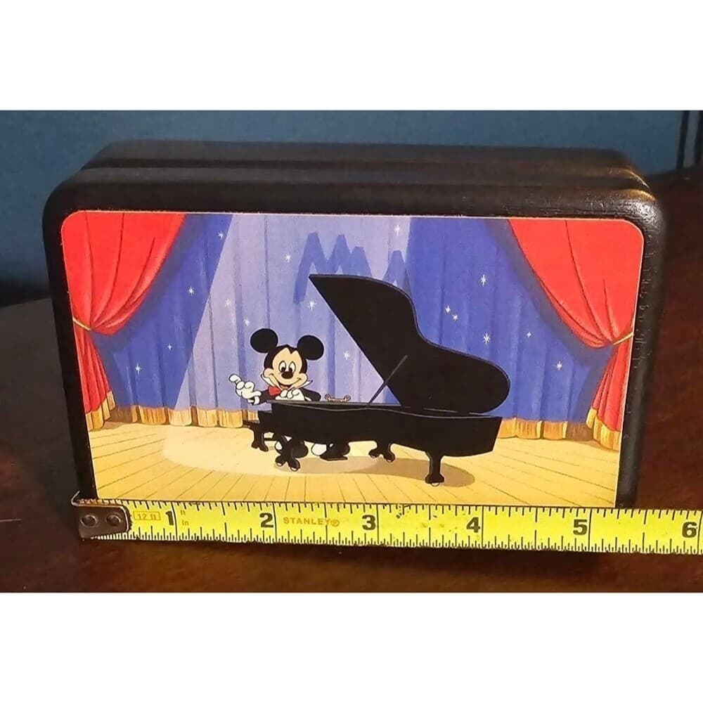 1995 Disneyana Collection Limited Edition Mickey Mouse Music Box with Bowtie - Thumbnail 8