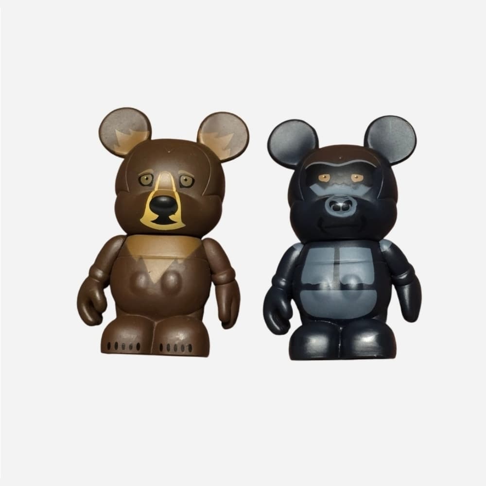 Disney Vinylmation Animal Kingdom Bear & Gorilla With Hidden Mickey 3" Figurine - Thumbnail 6