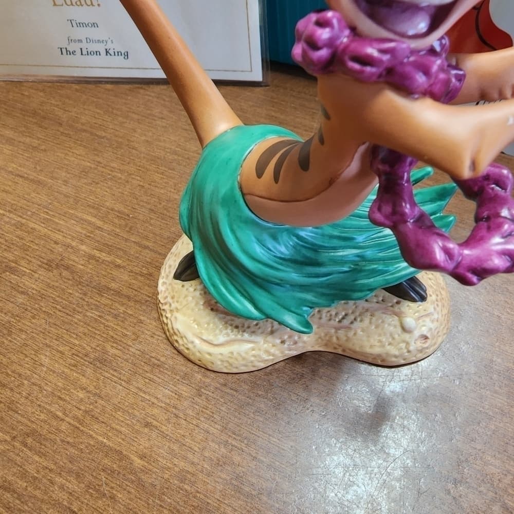 WDCC Luau! Timone From The Lion King Figurine - Thumbnail 2