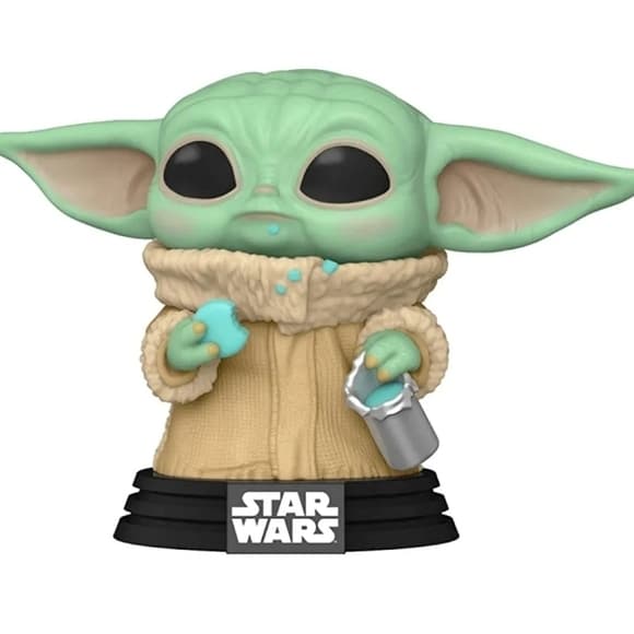 Funko Pop! Star Wars: The Mandalorian Grogu with Cookies #465 - Thumbnail 8
