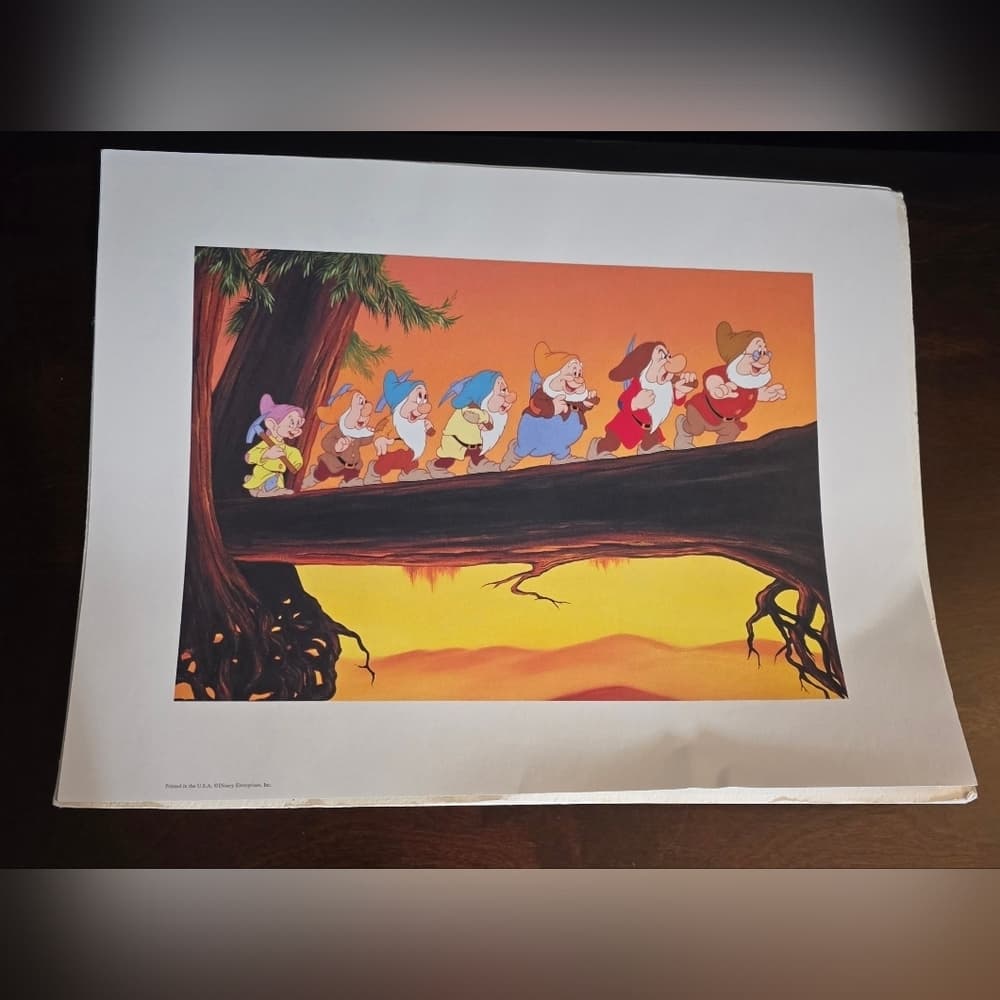 Walt Disney Exclusive Snow White Lithograph Portfolio - Thumbnail 2