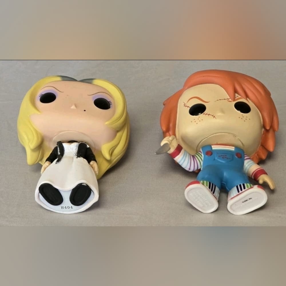 Funko POP! Movies Loose Vinyl Figures #468 Tiffany & #56 Chucky - Thumbnail 4
