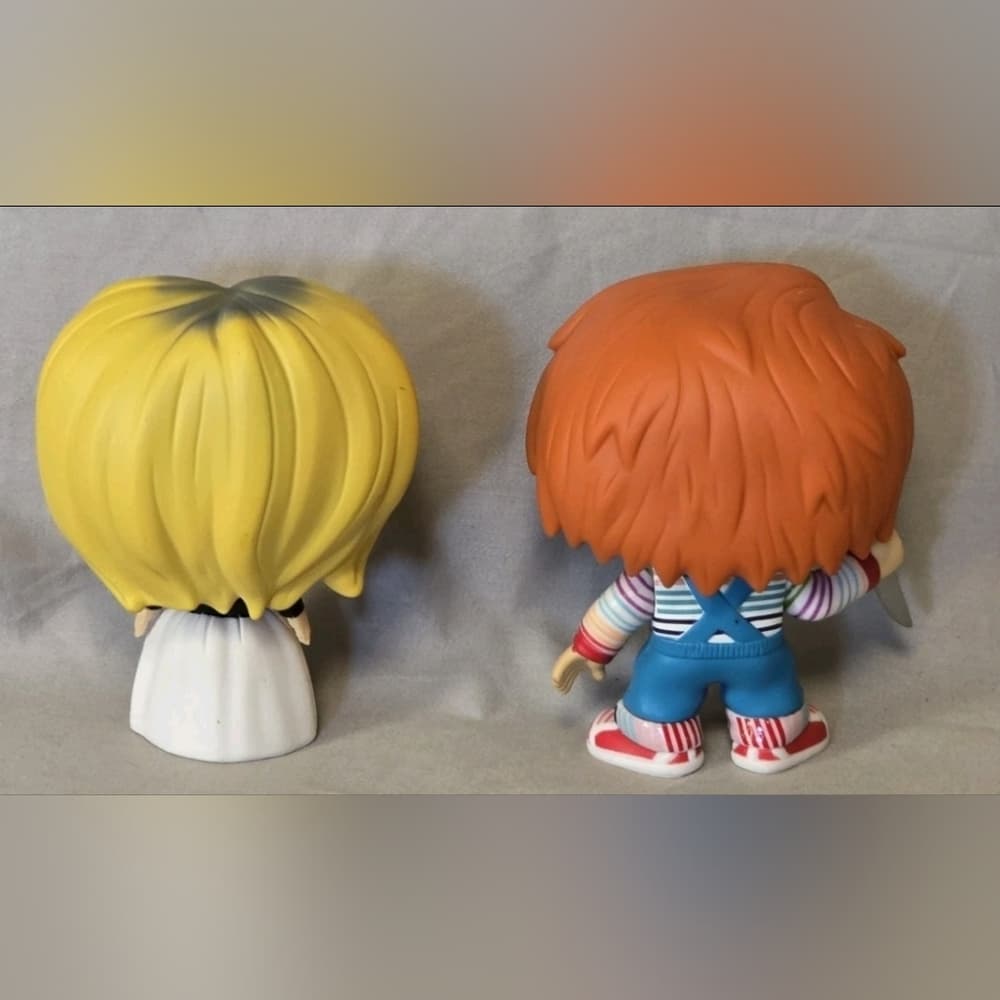Funko POP! Movies Loose Vinyl Figures #468 Tiffany & #56 Chucky - Thumbnail 3