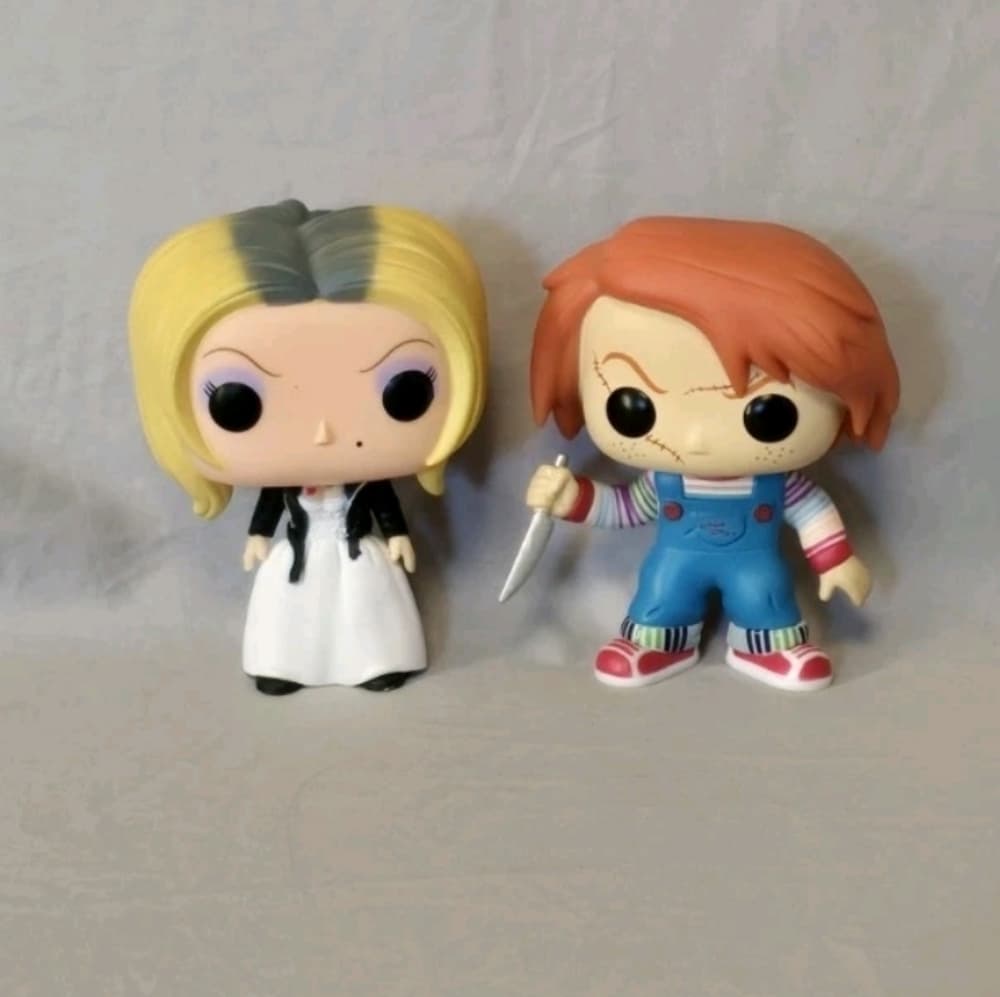 Funko POP! Movies Loose Vinyl Figures #468 Tiffany & #56 Chucky - Thumbnail 7