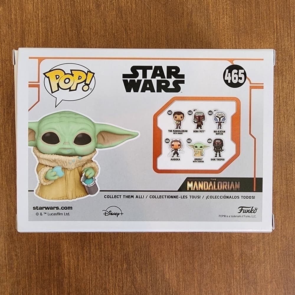 Funko Pop! Star Wars: The Mandalorian Grogu with Cookies #465 - Thumbnail 4