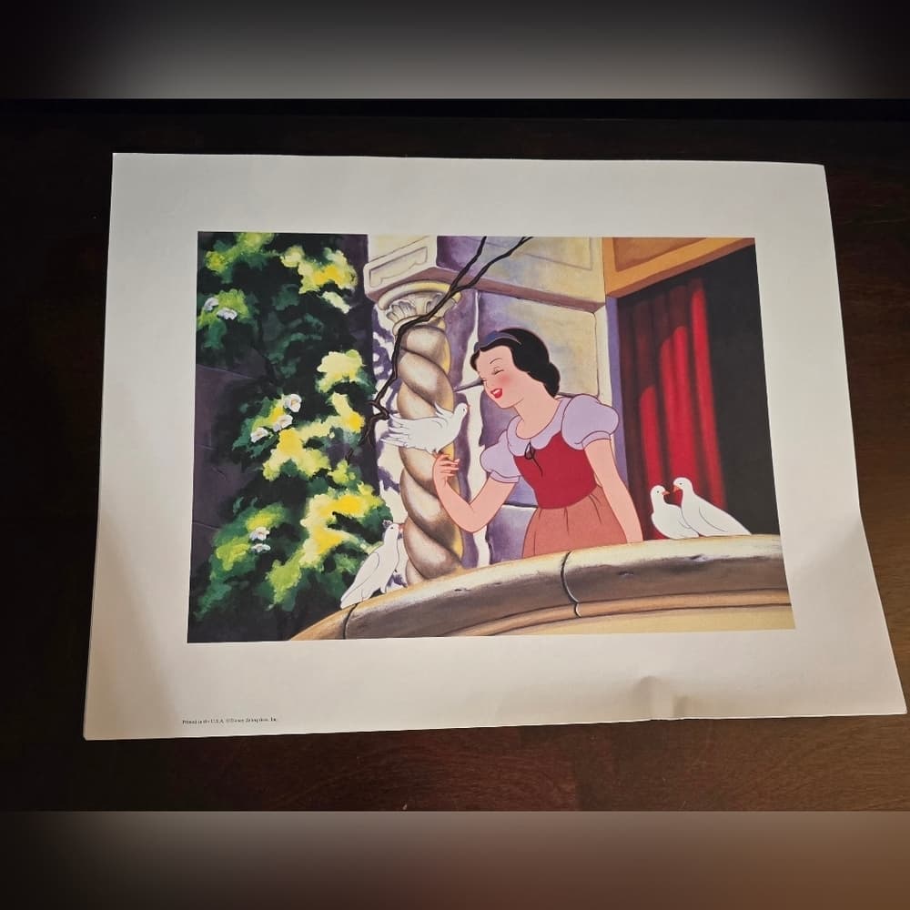 Walt Disney Exclusive Snow White Lithograph Portfolio - Thumbnail 4