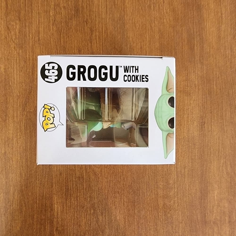 Funko Pop! Star Wars: The Mandalorian Grogu with Cookies #465 - Thumbnail 3