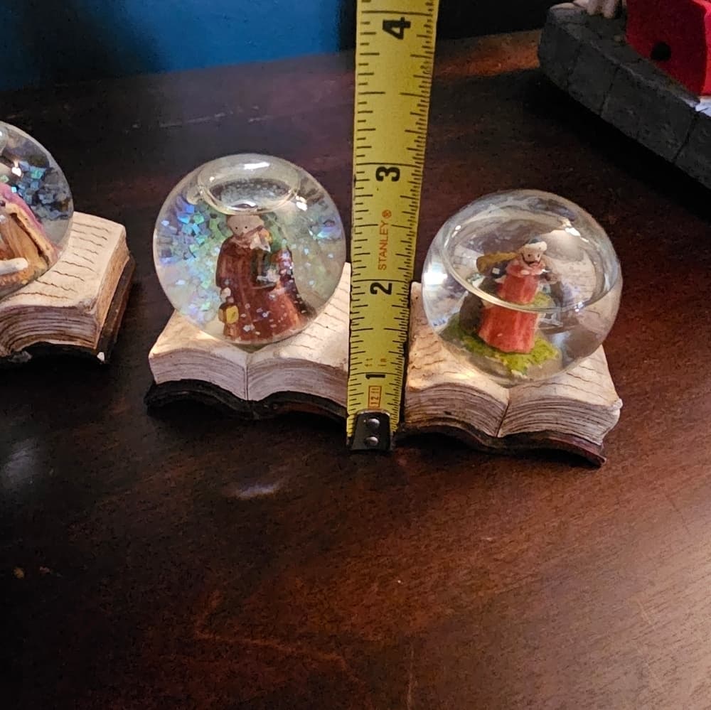 Three Mini Snowglobes - Thumbnail 2