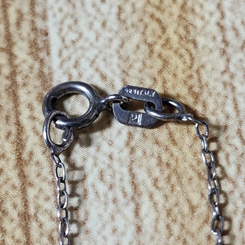 Two Silver Heart Necklaces - Thumbnail 5