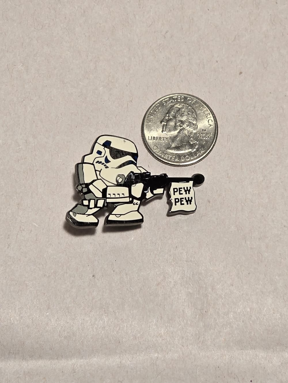 Star Wars Disney Cartoon Stormtrooper "PEW PEW" - Thumbnail 2