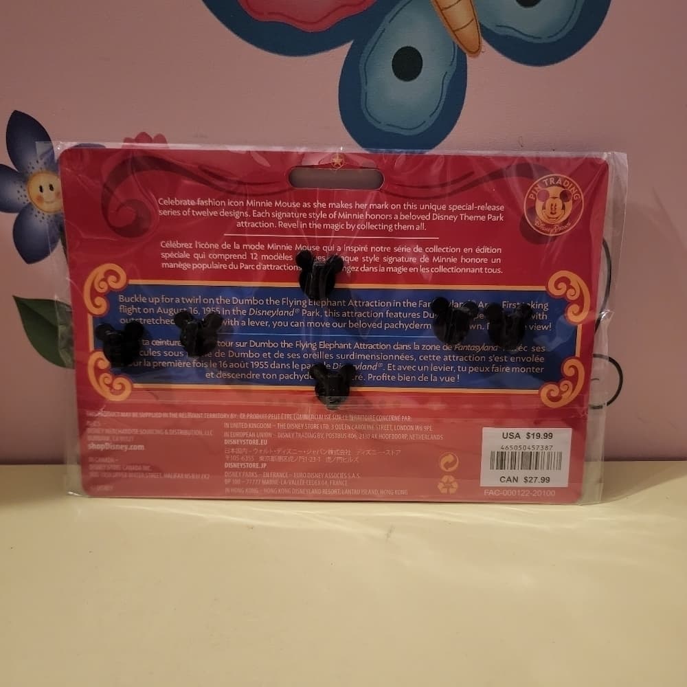 Minnie Mouse The Main Attraction Dumbo Pin Set - Thumbnail 2