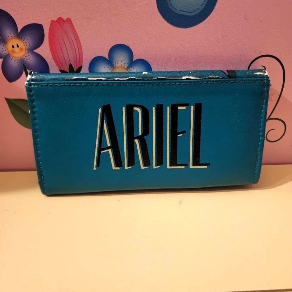 Loungefly Disney ❤️ Logo Ariel Flap Wallet - Thumbnail 2