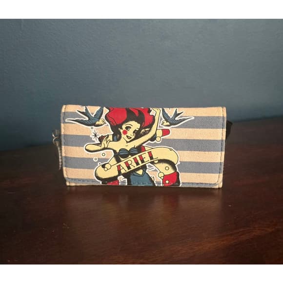 Loungefly ❤️ Logo Disney Ariel Flap Wallet - Thumbnail 8
