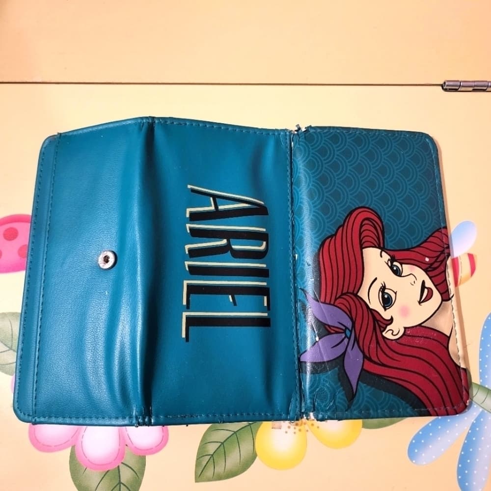 Loungefly Disney ❤️ Logo Ariel Flap Wallet - Thumbnail 5